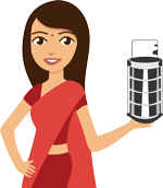 GharKaKhaana.com Lady Image